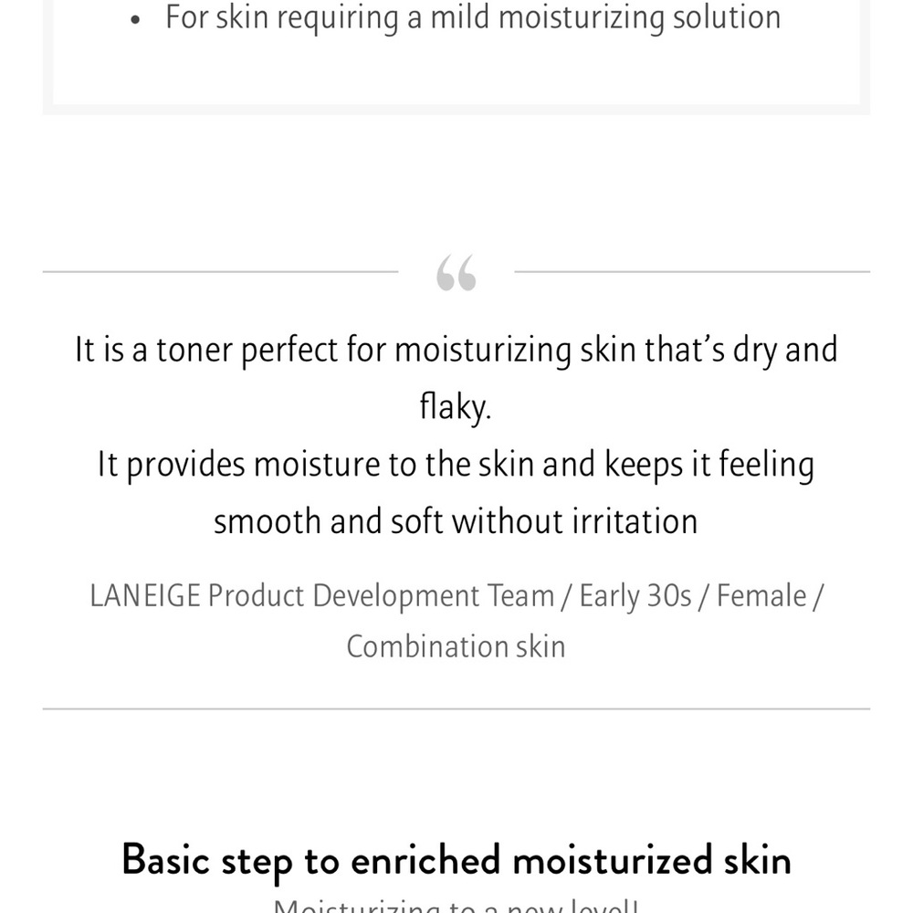 LANEIGE Essential Power Skin Refiner Moisture Toner - Picture 4 of 5